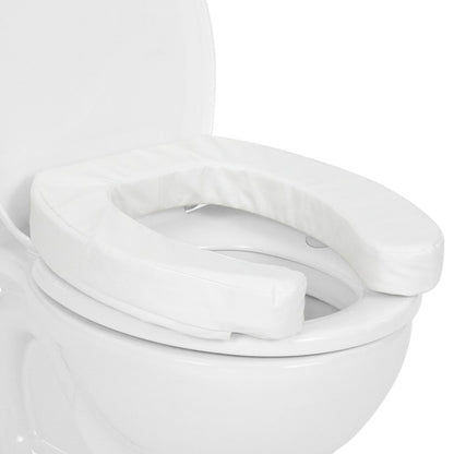 (White) Vive Toilet Seat Cushion For Pain Relief